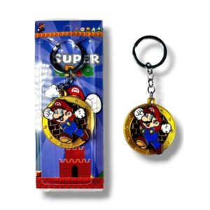 LLAVERO METAL GIRATORIO MARIO BROS #01