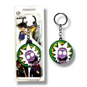 LLAVERO METAL GIRATORIO RICKY MORTY #02