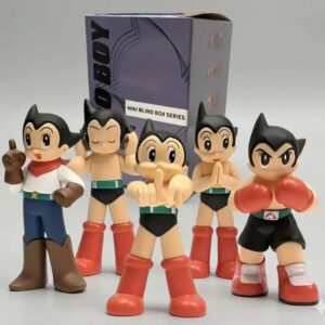 GASHAPONES ASTRO BOY 5PCS PVC SIZE 5CM CON CAJA