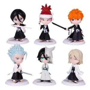 GASHAPONES BLEACH 6PCS SIZE 8 CM EN BOLSA