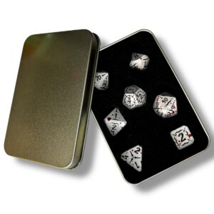 CAJA PARA DADOS METALICA