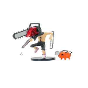 GASHAPONES CHAINSAW MAN 2PCS SIZE 3-11 CM