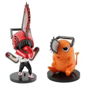 GASHAPONES CHAINSAW MAN 2PCS SIZE 8-16 CM