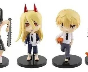 GASHAPONES CHAINSAW MAN 4PCS 8-10-11 CM