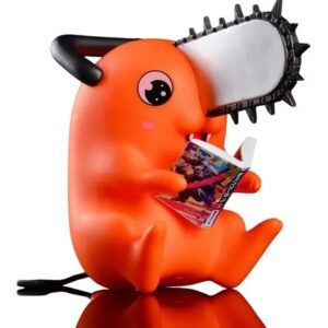 FIGURA CHAINSAW MAN POCHITA LEYENDO MANGA SIZE 12 CM CON CAJA