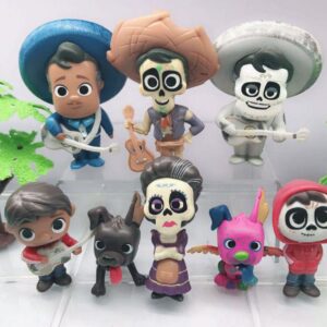 GASHAPONES PELICULA COCO 8PC 7-9CM