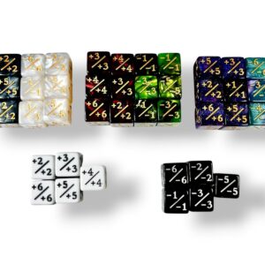 SET 46 DADOS MAGIC CONTADORES POSITIVOS Y NEGATIVOS