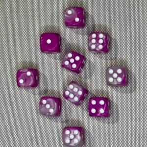 SET DE DADOS 6 CARAS X 10 #16