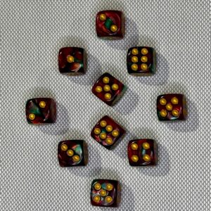 SET DE DADOS 6 CARAS X 10 #21