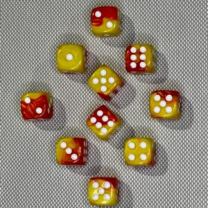 SET DE DADOS 6 CARAS X 10 #22
