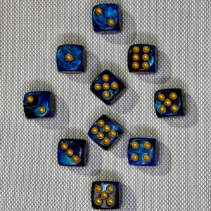 SET DE DADOS 6 CARAS X 10 #25