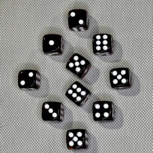 SET DE DADOS 6 CARAS X 10 #08