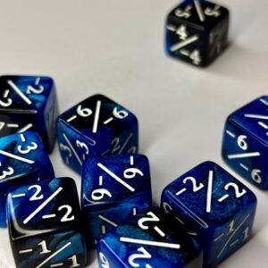 SET 10 DADOS MAGIC CONTADORES NEGATIVOS #03
