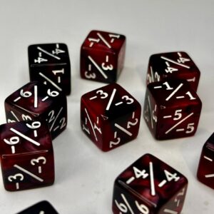 SET 10 DADOS MAGIC CONTADORES NEGATIVOS #04