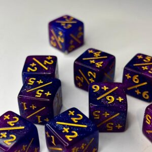 SET 10 DADOS MAGIC CONTADORES POSITIVOS #01