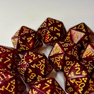 SET 10 DADOS ROL 20 CARAS #06