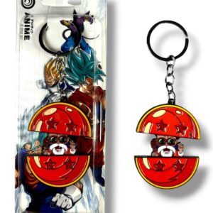 LLAVERO METAL GIRATORIO DRAGON BALL #04