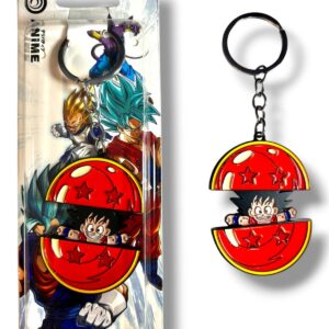 LLAVERO METAL GIRATORIO DRAGON BALL #06