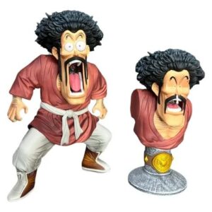 FIGURA DRAGON BALL MISTER SATAN 2PCS PVC HARD TOY COLOUR WITH BASE SIZE 13-18 CM CON CAJA