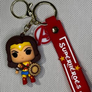 LLAVERO GOMA DC-WONDER WOMAN #05