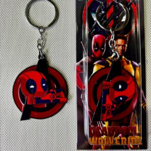 LLAVERO METAL GIRATORIO DEADPOOL #03