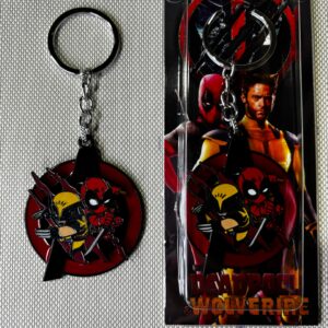 LLAVERO METAL GIRATORIO DEADPOOL VS WOLVERINE #03