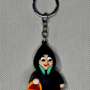 LLAVERO GOMA DISNEY VILLANAS DE DISNEY - BRUJA BLANCA NIEVES #01