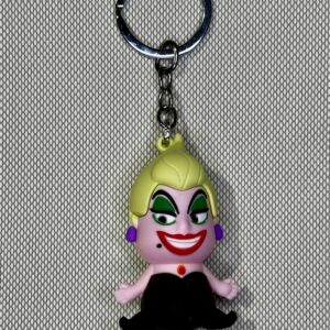 LLAVERO GOMA DISNEY VILLANAS DE DISNEY - URSULA #04