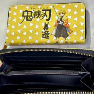 BILLETERA DAMA ZENITSU DEMON SLAYER CUERO SINTETICO