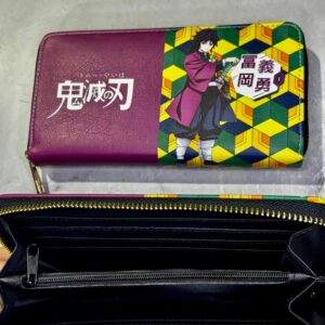 BILLETERA DAMA GIYU DEMON SLAYER SINTETICO
