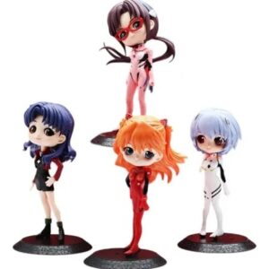 GASHAPONES EVANGELION 4PCS SIZE 13 CM
