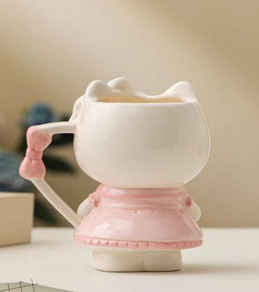 TAZA 3D CERÁMICA HELLO KITTY #01 CON CAJA