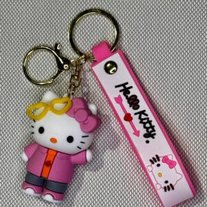 LLAVERO GOMA HELLO KITTY #04