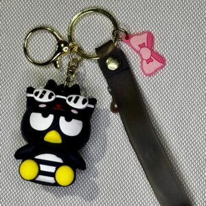 LLAVERO GOMA HELLO KITTY MY MELODY KUROMI #02C