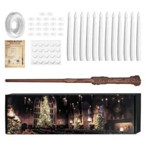 VELAS FLOTANTES HARRY POTTER - 12 VELAS CON VARITA