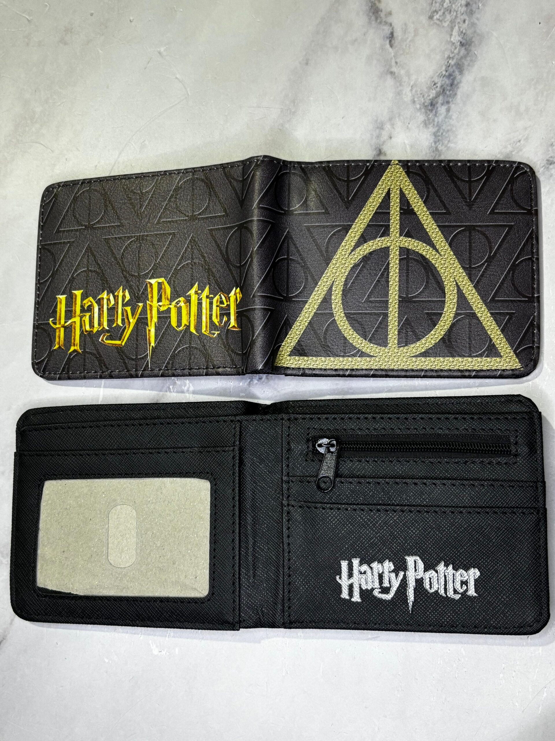 BILLETERA HARRY POTTER PATRONUS CUERO SINTETICO