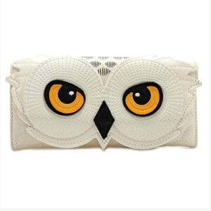 BILLETERA HARRY POTTER HEDWING CREMA