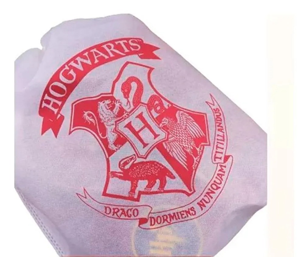 BOLSO DE MANO HARRY POTTER HOGWARTS ROJO