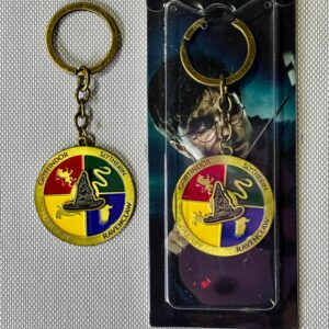 LLAVERO METAL GIRATORIO HARRY POTTER #01