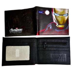 BILLETERA IRON MAN CUERO SINTETICO