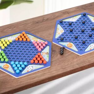 JUEGO DE AJEDREZ MAGNETICO Y DAMAS CHINAS 25 CM