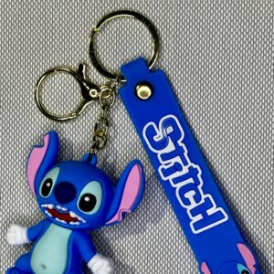LLAVERO GOMA LILLO Y STITCH #02