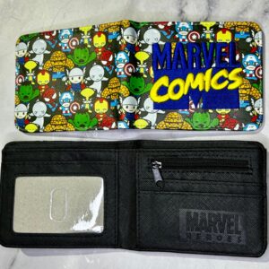 BILLETERA MARVEL COMICS MULTIVERSO CUERO SINTETICO