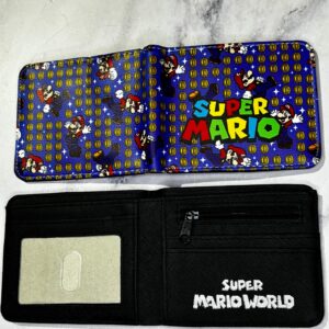 BILLETERA MARIO BROS CUERO SINTETICO