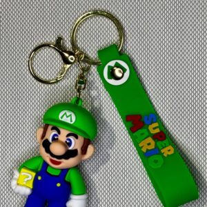LLAVERO GOMA MARIO BROS - LUIGI #03