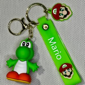 LLAVERO GOMA MARIO BROS - YOSHI #05