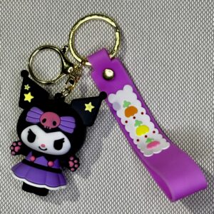 LLAVERO GOMA MY MELODY KUROMI #01