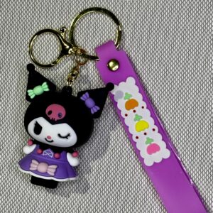 LLAVERO GOMA MY MELODY KUROMI #06