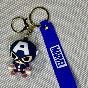 LLAVERO GOMA MARVEL CAPITAN AMERICA #03