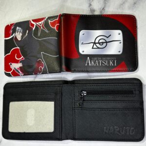 BILLETERA NARUTO AKATSUKI CUERO SINTETICO